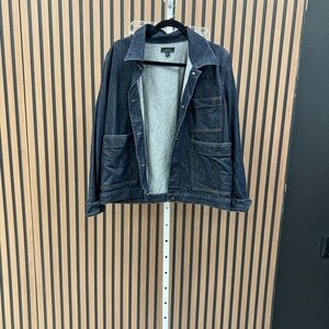 COS Dark Denim Shirt Jacket